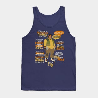 Hunk Quotes Tank Top